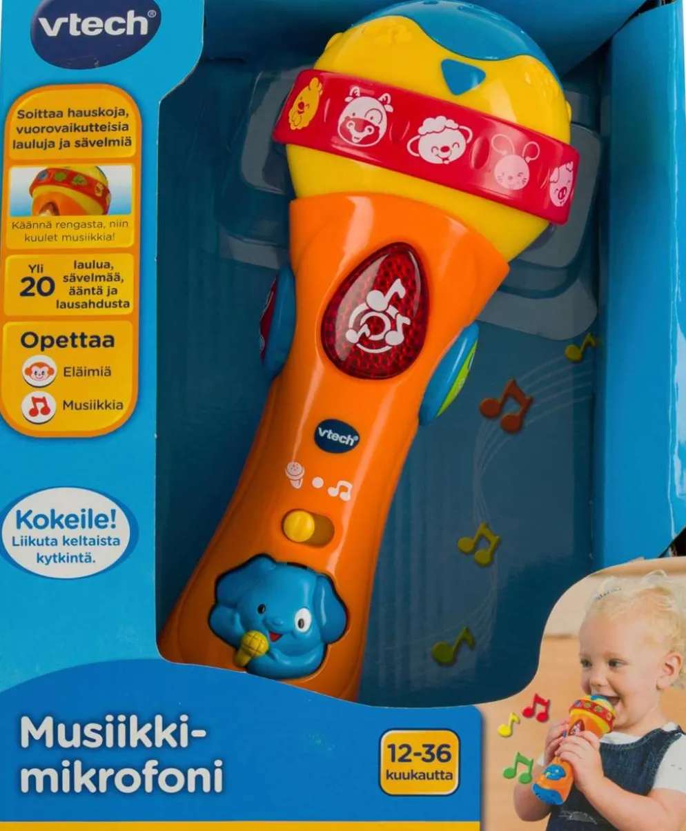 Vtech Baby musiikki-mikrofoni FI