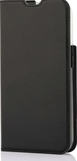 Wave Book Case, Apple iPhone 13 Pro, Musta