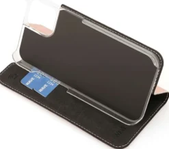 Wave Book Case, Apple iPhone 13, Ruusukulta