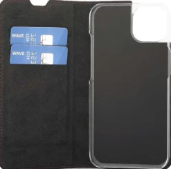 Wave Book Case, Apple iPhone 13, Smoky Sangria