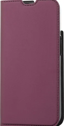 Wave Book Case, Apple iPhone 13, Smoky Sangria