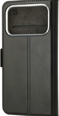 Wave Book Case, Honor 600/Honor 600 Pro, musta
