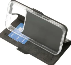Wave Book Case, Honor 600/Honor 600 Pro, musta