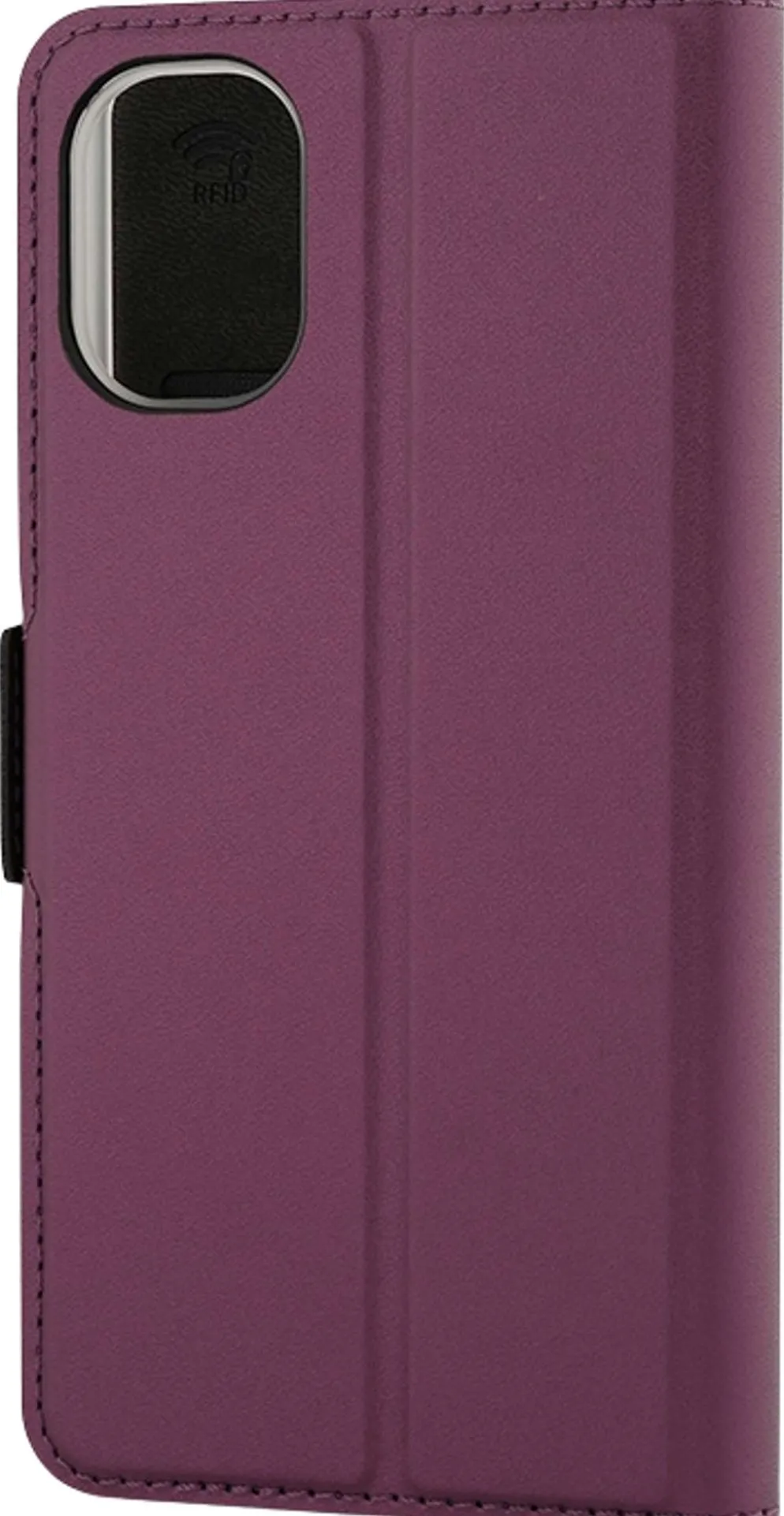 Wave Book Case, Nokia C02, Smoky Sangria