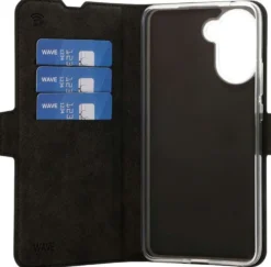 Wave Book Case, OnePlus Nord CE5 5G, Musta