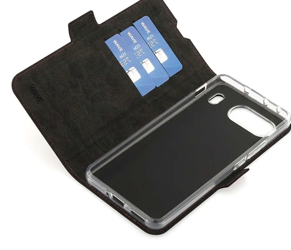 Wave Book Case, OnePlus Nord 4 5G, Smoky Sangria