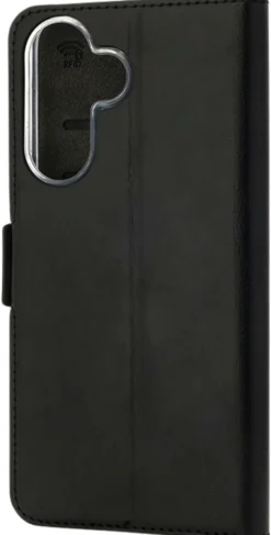 Wave Book Case, Samsung Galaxy A37 5G, Musta