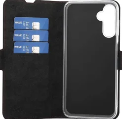 Wave Book Case, Samsung Galaxy A14 4G, Smoky Sangria