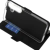 Wave Book Case, Samsung Galaxy S25+ 5G, Musta
