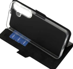 Wave Book Case, Samsung Galaxy S25+ 5G, Musta