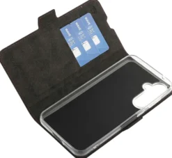 Wave Book Case, Samsung Galaxy S23 FE 5G, Smoky Sangria