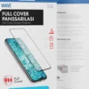 Wave Full Cover Panssarilasi, Honor X8 5G / Honor X6 / Honor 70 Lite 5G, Musta Kehys