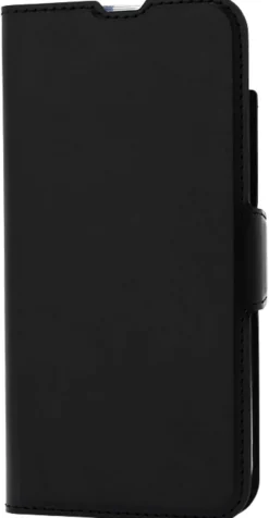 Wave MagSafe -yhteensopiva Book Case, Apple iPhone 16e / Apple iPhone 17e, Musta
