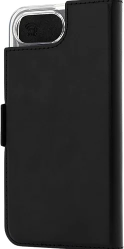 Wave MagSafe -yhteensopiva Book Case, Apple iPhone 16e / Apple iPhone 17e, Musta