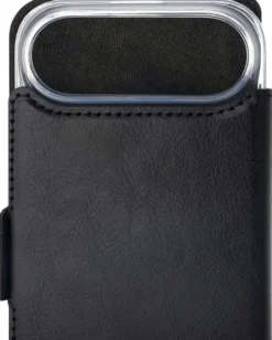 Wave MagSafe -yhteensopiva Book Case, Apple iPhone Air, Musta
