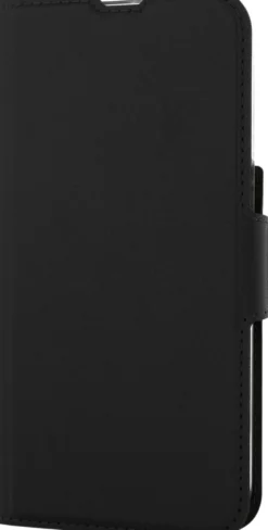 Wave MagSafe -yhteensopiva Book Case, Apple iPhone 15 Pro, Musta