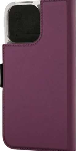 Wave MagSafe -yhteensopiva Book Case, Apple iPhone 15 Pro Max, Smoky Sangria