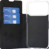 Wave MagSafe -yhteensopiva Book Case, Apple iPhone 17 Pro, smoky sangria