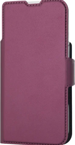 Wave MagSafe -yhteensopiva Book Case, Apple iPhone 17 Pro, smoky sangria