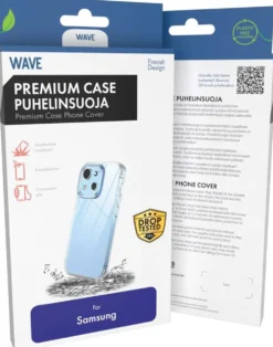 Wave Premium Case Puhelinsuoja, Samsung Galaxy A37 5G, Kirkas