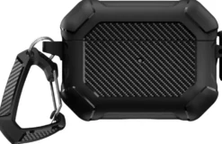 Wave Rugged Suojakotelo, Apple AirPods Pro 3 (2025), Musta