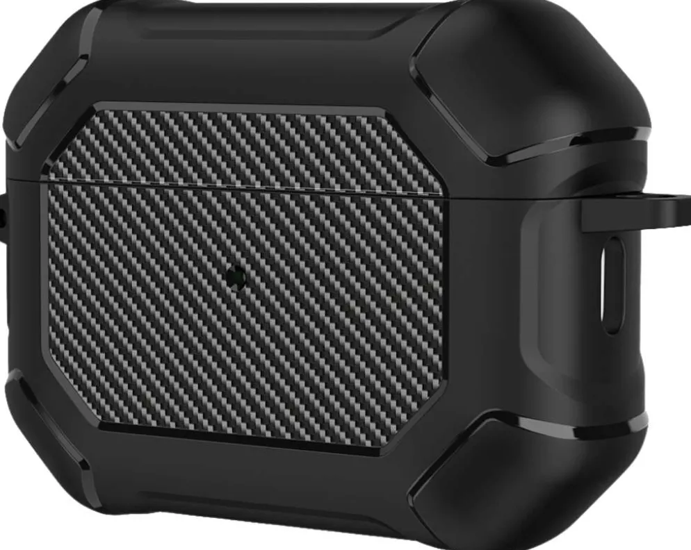 Wave Rugged Suojakotelo, Apple AirPods Pro (2022), Musta
