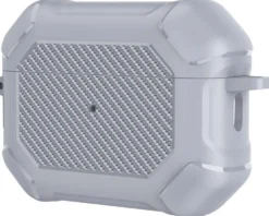 Wave Rugged Suojakotelo, Apple AirPods Pro 3 (2025), Vaaleanharmaa