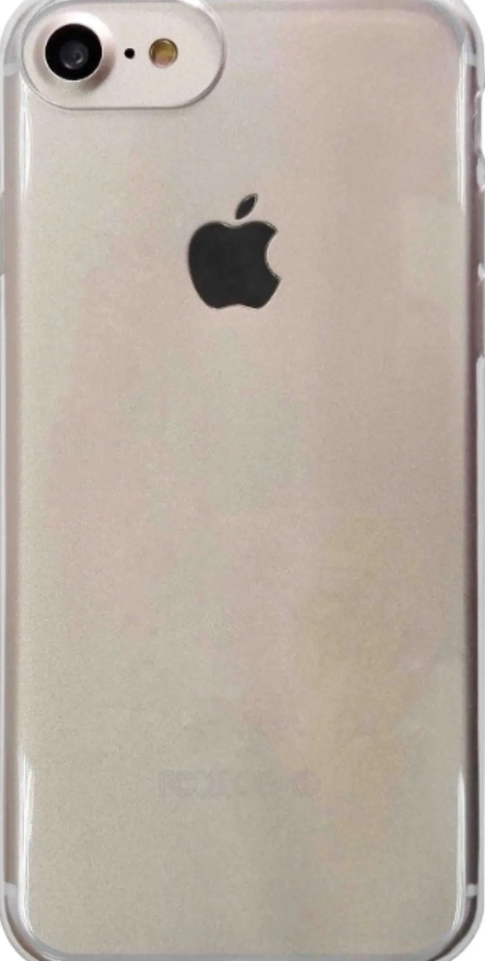 Wave Silikonisuoja, Apple iPhone SE (2022) / SE (2020) / 8 / 7 / 6S / 6, Kirkas