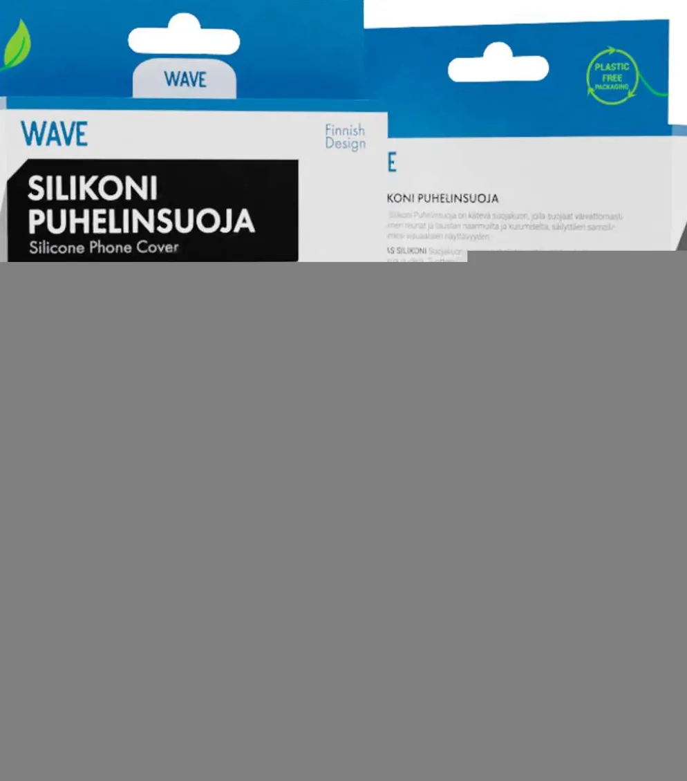 Wave Silikonisuoja, Apple iPhone 16 Pro, Kirkas