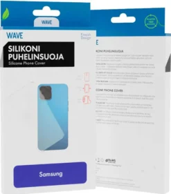 Wave Silikonisuoja, Samsung Galaxy Xcover 5, Kirkas