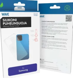Wave Silikonisuoja, Samsung Galaxy A36 5G, Kirkas