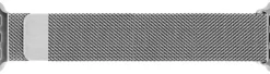 Wave Teräspunottu ranneke, Apple Watch 42mm (Series 1-9) / Apple Watch 44mm / Apple Watch 45mm / Apple Watch 46mm / Apple Watch 49mm, Hopea