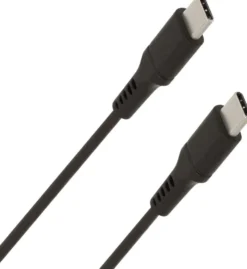 Wave 100W Datakaapeli, USB Type-C -> USB Type-C (480 Mbps), 2m, Musta