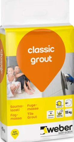 Weber Classic Grout saumalaasti 12 Marble 15 kg
