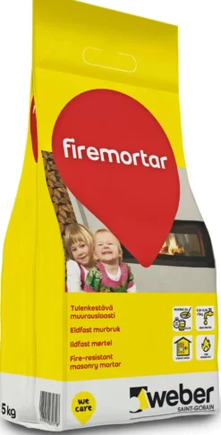 Weber Firemortar 5kg tulenkestävä muurauslaasti