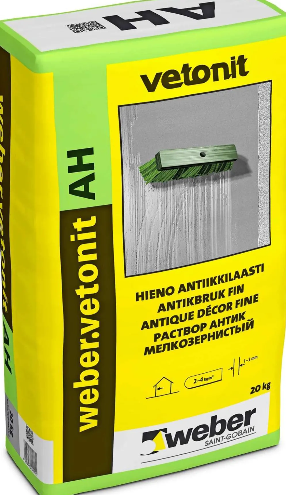 Weber vetonit AH Antiikkilaasti hieno 20 kg