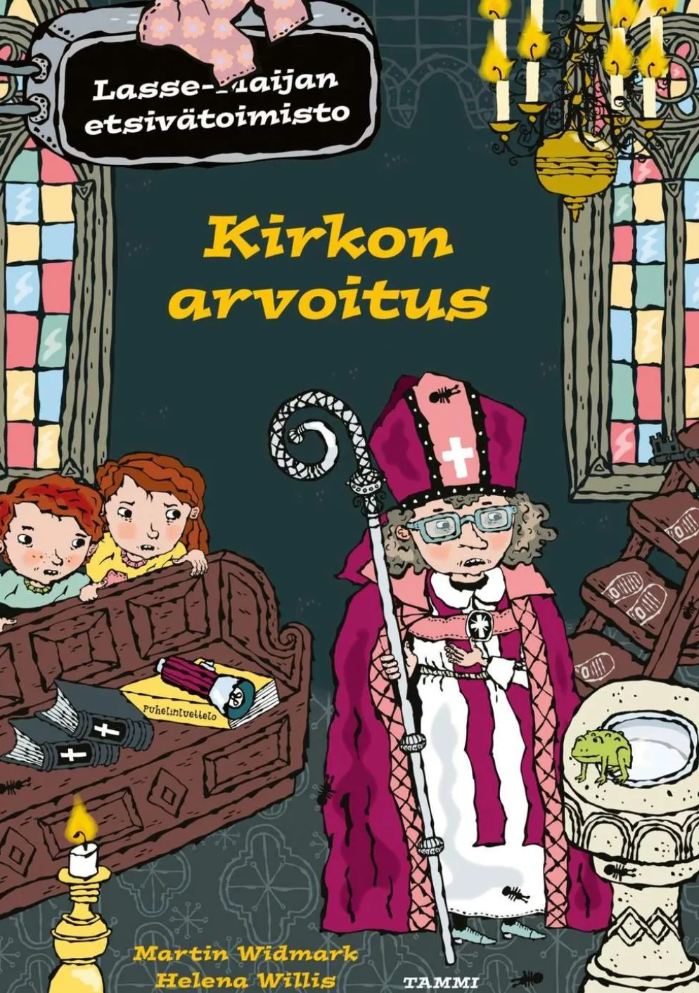 Widmark, Kirkon arvoitus. Lasse-Maijan etsivätoimisto