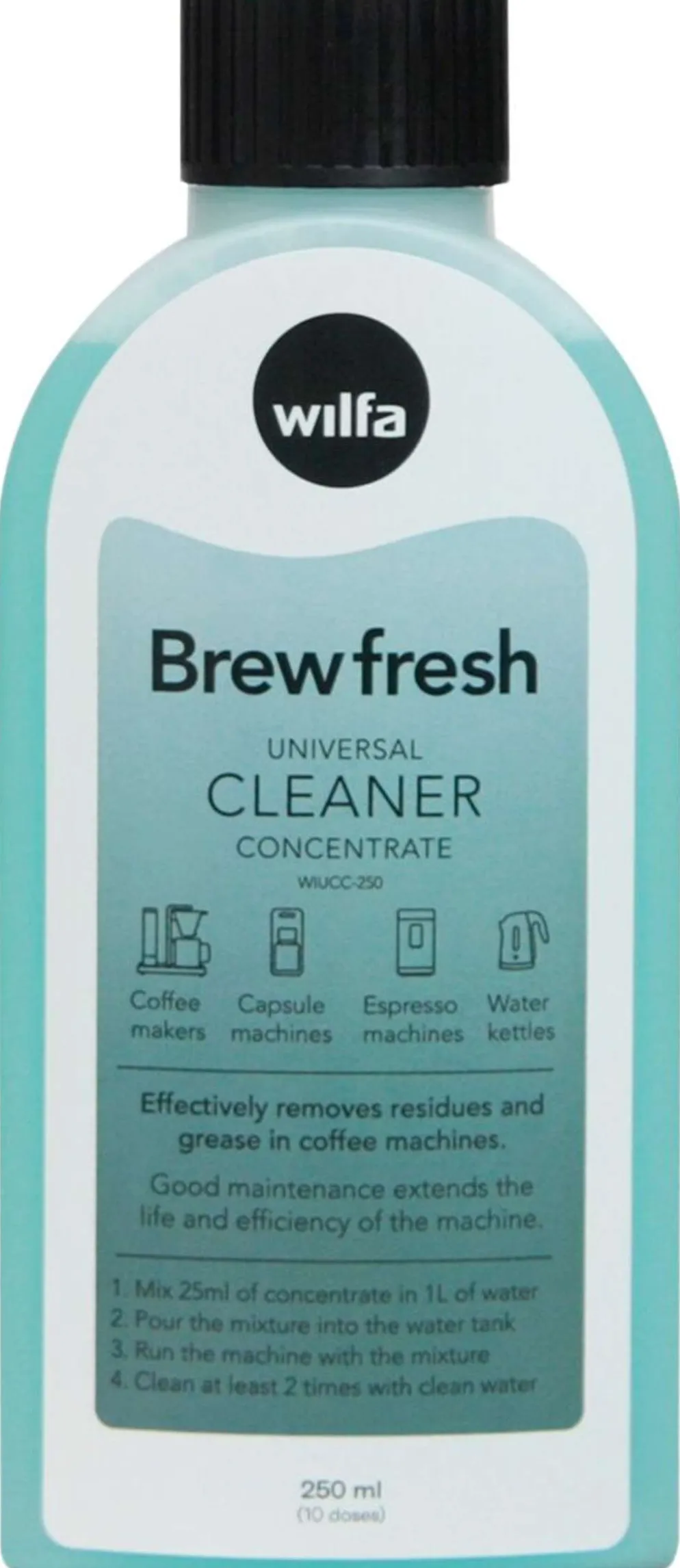 Wilfa Brewfresh puhdistusneste 250ml WIUCC-250