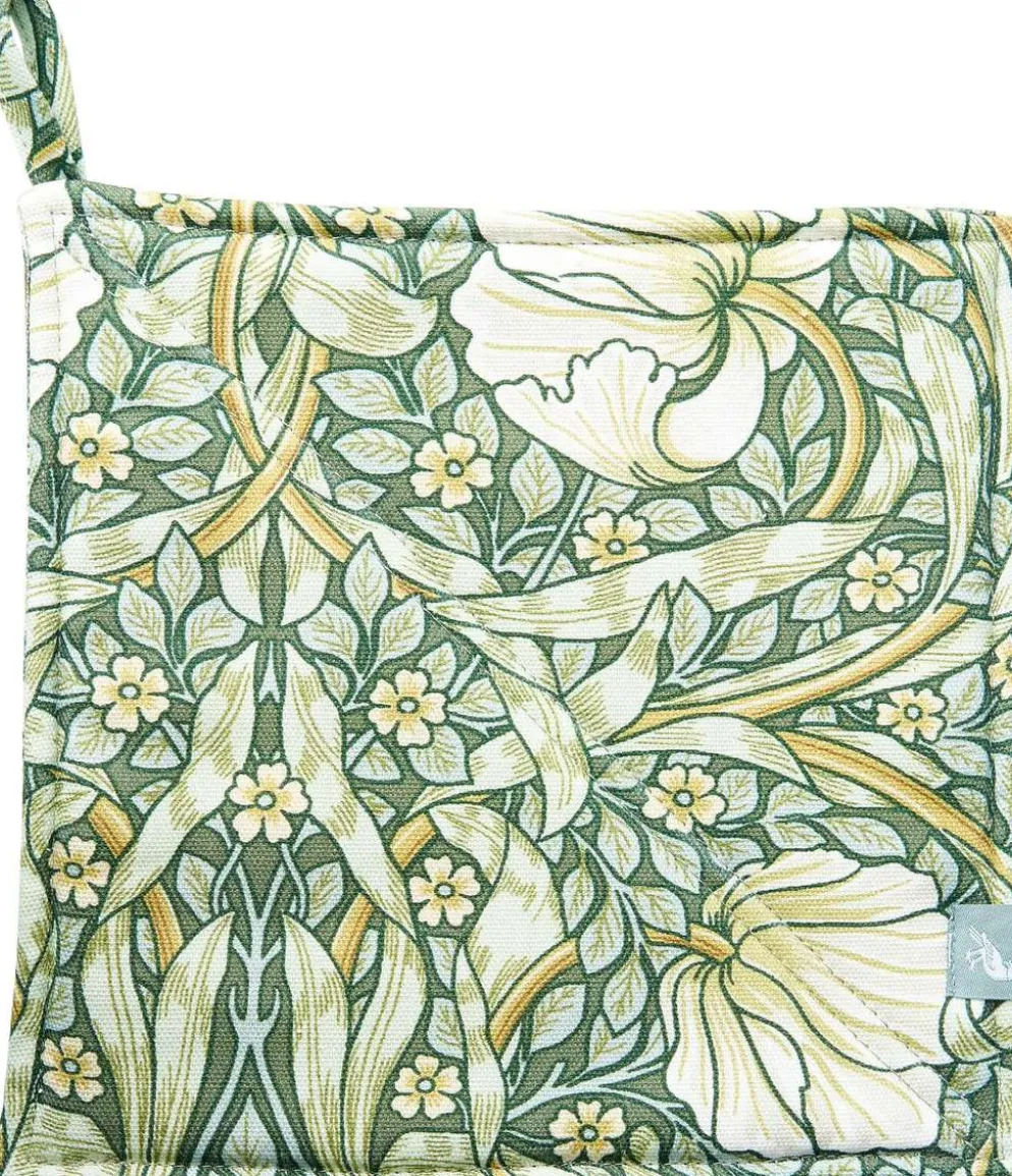 William Morris Pannulappu Pimpernel vihreä 22cm
