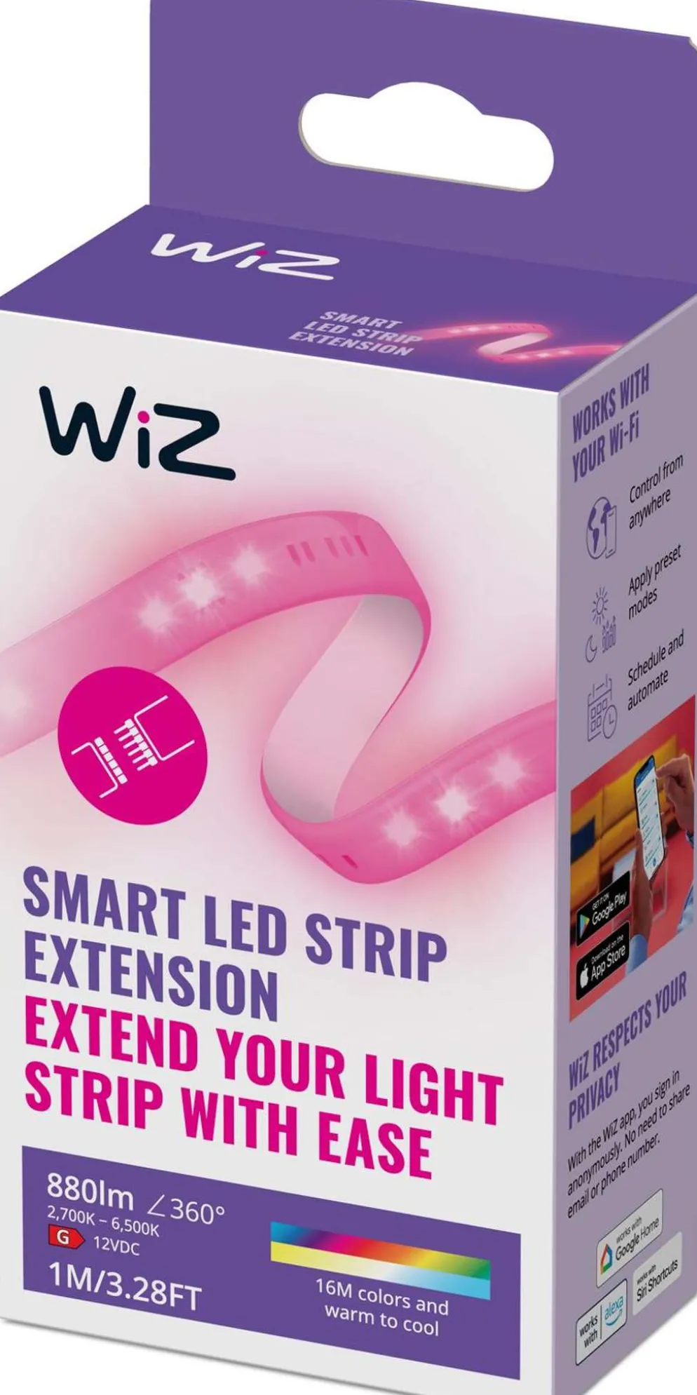WiZ älyvalonauha LED 1M jatkopala