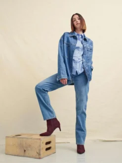 WKLY. naisten farkut 90s straight MR FULL
