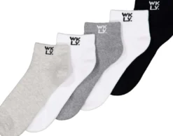 WKLY. naisten treenisukat terry 214W062604 5-pack