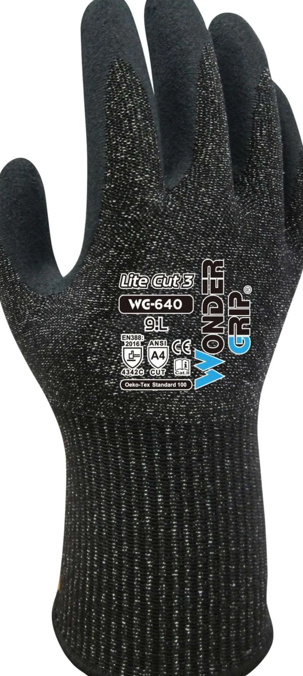 Wonder Grip Lite Cut 3 640 koko S viiltosuojasormikas lk C