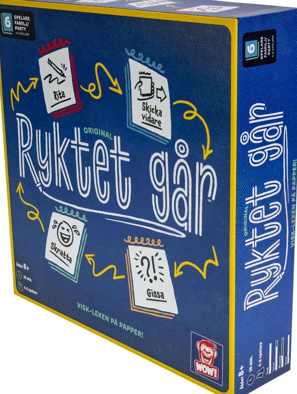 WOW! lautapeli Ryktet Går Original ruotsinkielinen