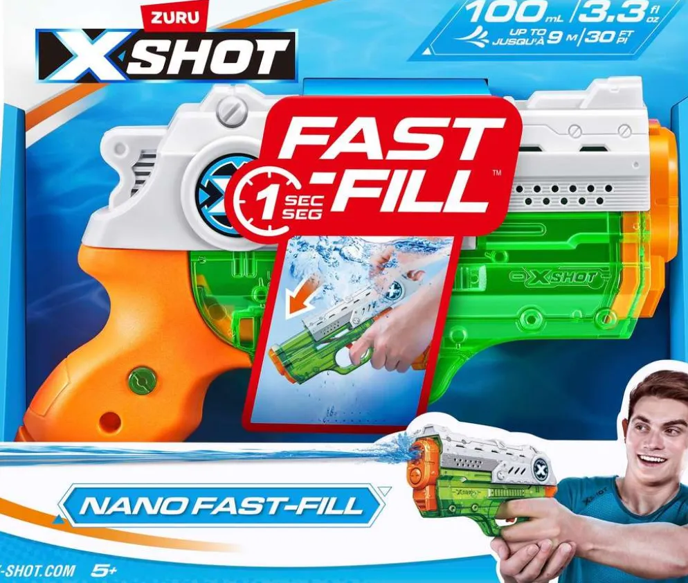X-Shot vesipyssy Nano Fast-fill