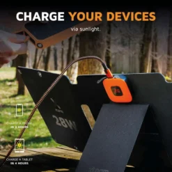 Xtorm aurinkopaneeli 28W XR2S28 musta/oranssi