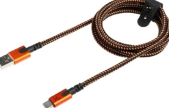 Xtorm USB-A/USB-C kaapeli 1,5m CXX004 musta/oranssi