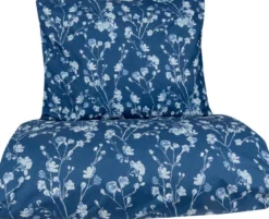 Xtra pussilakanasetti Berry 150 x 210 + 55 x 65 cm sininen