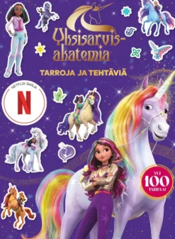 Yksisarvisakatemia - Tarroja ja tehtäviä