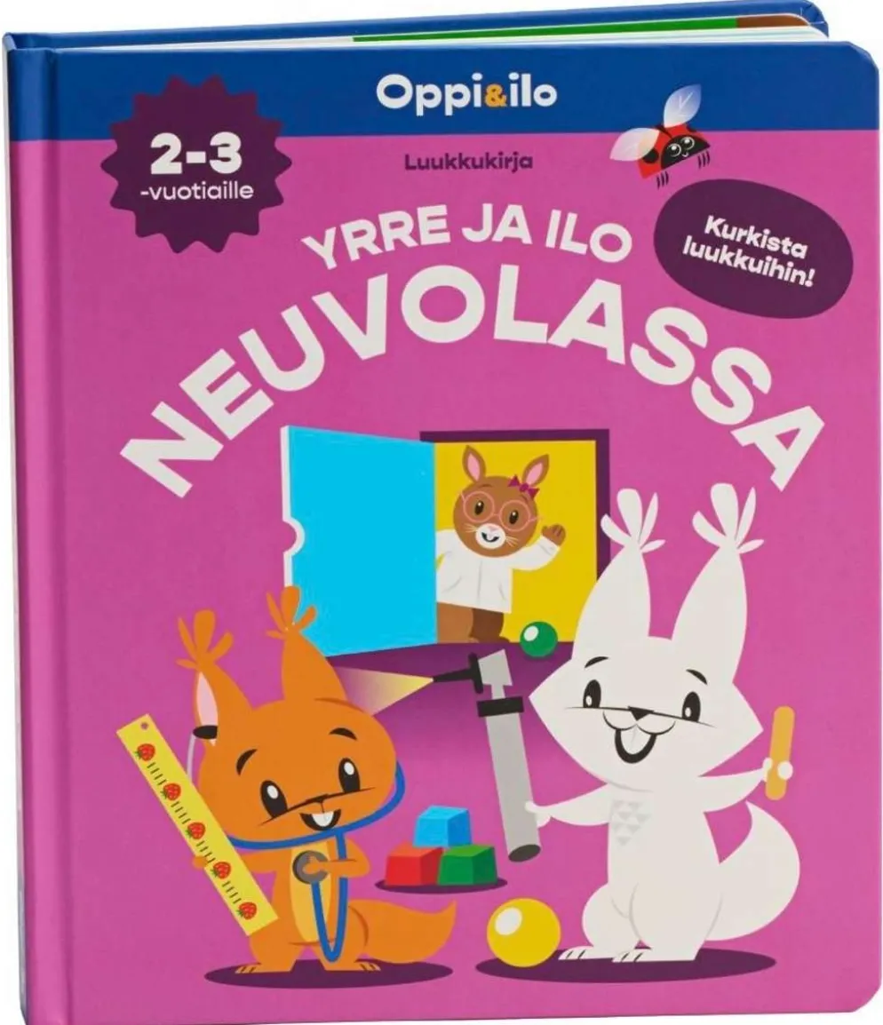 Yrre ja Ilo neuvolassa -luukkukirja 2-3 v